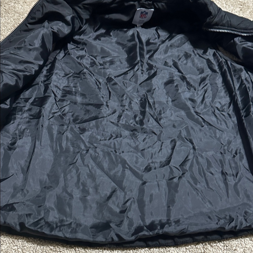 Cincinnati Bengals Women’s Black Puffer Vest XL NFL Football - Picture 6 of 7